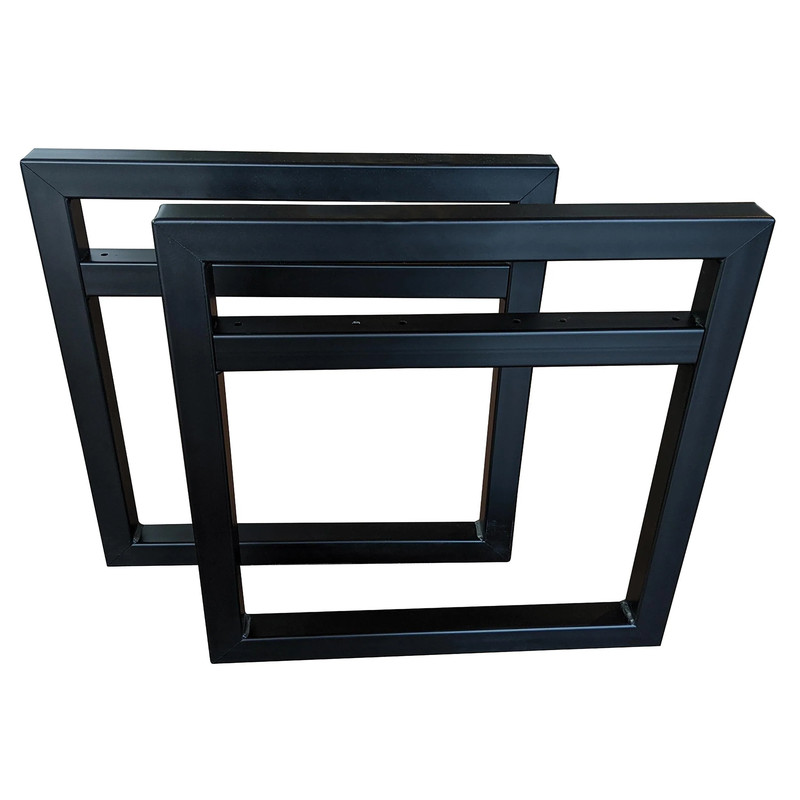 Cube Bench Legs - 20" - Black - Pair